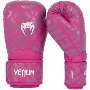 قفازات الملاكمة Venum Contender 1.5 XT - أبيض/وردي - 16 أونصة