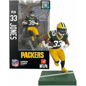 Imports Dragon - NFL - Aaron Jones (Green Bay Packers) 6" Figure Series 1, Multicolor (ID34899)