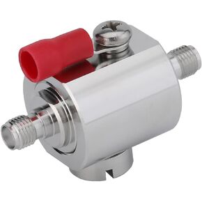 SMA Lightning Arrestor SMA Surge Protector with SMA Female to SMA Female Connector 6GHz with Replaceable Gas Tube Element 90V
