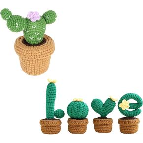 Christmas Crochet Kit for Beginners-Crochet Starter Kit with Step-by-Step Video Tutorials, Learn to Crochet Kits for Adults and Kids, DIY Knitting Supplies