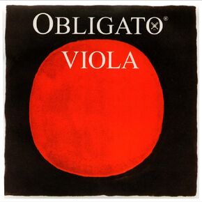 Pirastro Obligato up to 16.5" Viola D String - Silver/Synthetic - Medium Gauge