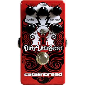 Catalinbread Dirty Little Secret Red Overdrive Pedal, (151389)