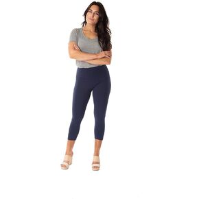 INTRO. Tummy Control High Waist Pull-On Capri Length Legging