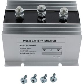 DB Electrical Alternator 626-01001 Compatible With/Replacement For 90 Amp Dual Multi 2 Two Battery Isolator Marine, RV, EMS Vehicles, Fire Trucks/Negative Ground, 6-50 DC Volts Northwest Reg. MBG90