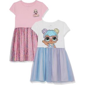 L.O.L. Surprise! girls 2-pack Tulle Dress Bundle Set - Mga - Girls 4-16Playwear Dress