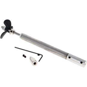 Fielect Drive Shaft w Propeller and Universal Joint for RC Boat, L100mm Shaft, L50mm Sleeve, D36mm Propeller, Fit for 2mm Motor Shaft