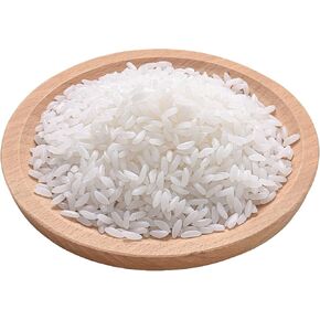 Luckforest Artificial White Rice, 150g Lifelike Fake Rice for Home Kitchen Table Cabinet Shop Market Food Show Model Props in Kuwait