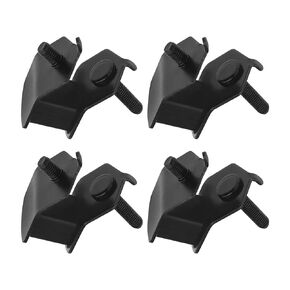 eMagTech 4PCS Anti Vibration Rubber Motor Mounts Compatible with Honda EB2200 EG1400 EG2200 EB5000 EB6500 Replacement Engine Mounts Black
