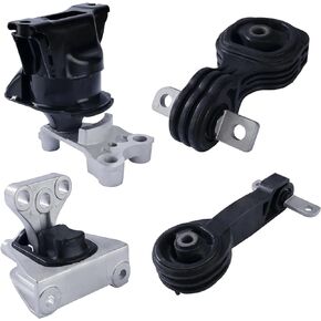 Engine Motor Transmission Mount Set Compatible with Honda Civic 2006 2007 2008 2009 2010 1.8L Automatic Trans for A4530 A4534 A4543 A4546 Set of 4