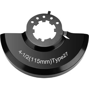 Angle Grinder Wheel Guard 43-54-0155 4-1/2"T27, Fits for Milwaukee Grinder Guard 6130-33 C27D Small Angle Grinder (1 Pcs)
