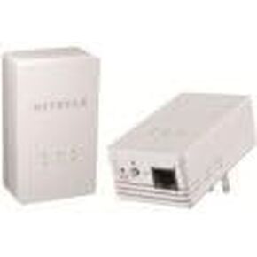 Netgear XAVB1301-100PAS Powerline 200 Mini - 1 x Network (RJ-45) - 200 Mbps Powerline - 5382 Sq. ft. Area Coverage - HomePlug AV - Fast Ethernet