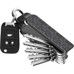 Key holder Keychain for Airtag, Carbon fiber/aluminum alloy keychain accessories compatible with Apple Airtag sale