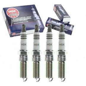 Sixity Auto 4 pc NGK Iridium IX Spark Plugs compatible with Ford Focus 2.0L 2.3L L4 2012-2017