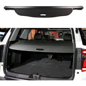 Cargo Cover for GMC Acadia Accessories 2017 2018 2019 2020 2021 2022 2023 Rear Trunk Retractable Security Shade Cover