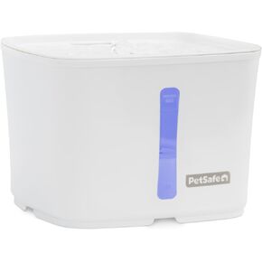 PetSafe Viva Pet Fountain for Cats and Small Dogs – 1.8L/64 oz, Indoor Cat Water Fountain with Whisper Quiet Pump, Dishwasher Safe, Easy to Clean, Water Filters Included