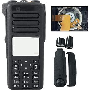 Black Repair kit Housing Case with Speaker for XIR P8668i P8660i DP4800E DP4801E XPR7580E XPR7550E DGP8550E Radio
