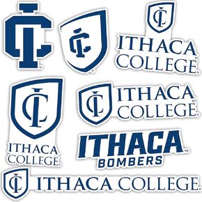 Desert Cactus Ithaca College IC Bombers Stickers Vinyl Decals Laptop Water Bottle Car Scrapbook T2 (Type 2)