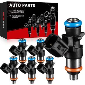 AOTPAT Fuel Injectors 0280158233 Fits for:-Chrysler 200 300 Town and Country for:-Dodge Avenger Challenger Charger Durango for:-Jeep Grand Cherokee Wrangler for:-Ram 1500 C/V 3.6L OE#FJ1147(6Pcs)