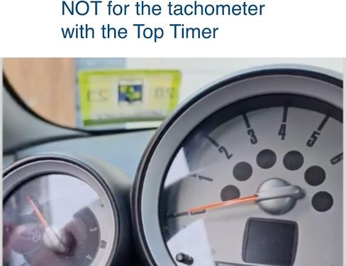 Tachometer PVC Decoration Sticker,for Mini Cooper (JCW, 2007-2013) in Saudi Arabia