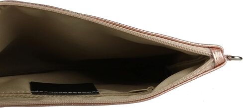 حقيبة يد جرلي للسيدات من جلد الثعبان الإيطالي وحقيبة يد من الجلد المعدني in Kuwait