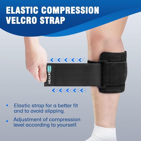 Sciatica Pain Relief Devices, Sciatica Ease Nerve Pain Relief Brace for Men Women, Sciatica Nerve Knee Brace Calf Brace with Dual Pressure Pads Targeted Compression for Sciatica Relief in Saudi Arabia
