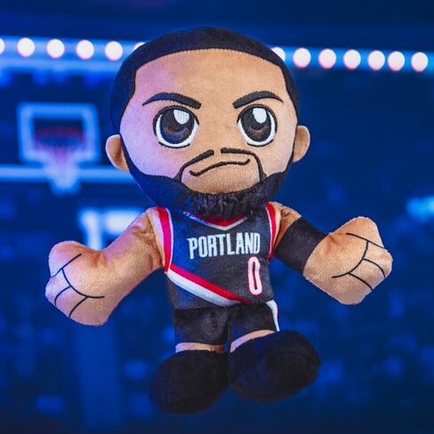 Bleacher Creatures Portland Trail Blazers Damian Lillard 8" NBA Kuricha Sitting Plush - Soft Chibi Inspired NBA Superstar in Saudi Arabia