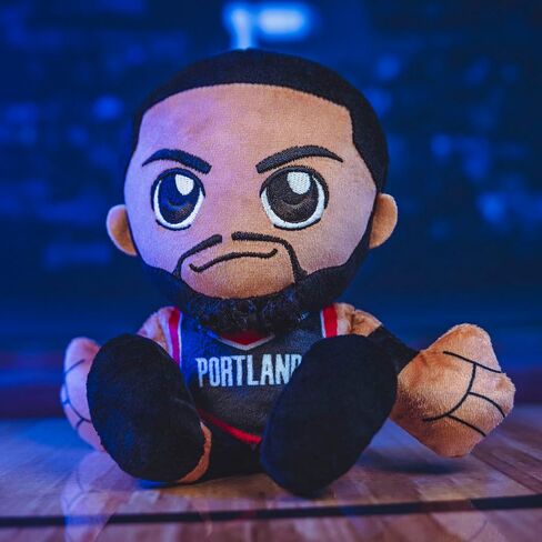 Bleacher Creatures Portland Trail Blazers Damian Lillard 8" NBA Kuricha Sitting Plush - Soft Chibi Inspired NBA Superstar in Saudi Arabia