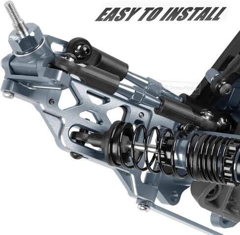جزء ترقيات RC لـ 1/10 Slash 2WD، Slash 2WD VXL، أذرع التعليق الخلفية الأمامية المصنوعة من سبائك الألومنيوم، كتلة التوجيه الأمامية، حاملات المحور الخلفي، كتل العجلات اليمنى اليسرى، أحمر in Kuwait