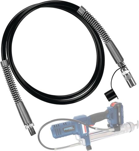 2024 ترقية 1248HP خرطوم عالي الضغط مقاس 48 بوصة يناسب جميع موديلات Lincoln PowerLuber. متوافق مع 1218،1224،1230،1236．10,000 رطل لكل بوصة مربعة. (مع وصلة Hp، غطاء غبار مجاني) in Kuwait