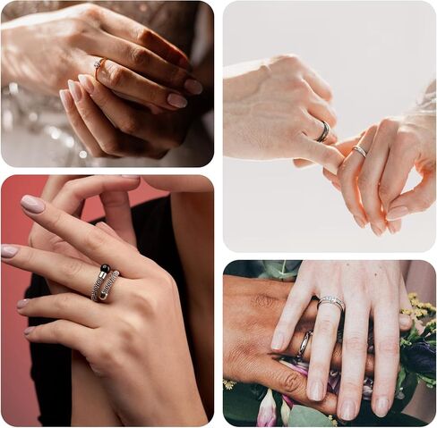 Abeillo 70PCS Ring Size Adjuster, Multiple Styles Ring Fitter for Loose Rings, Ring Tightener/Ring Bumper/Ring Spacer/Polish Cloth/Invisible Silicone Ring Guard for Loose Rings Women Men in Saudi Arabia