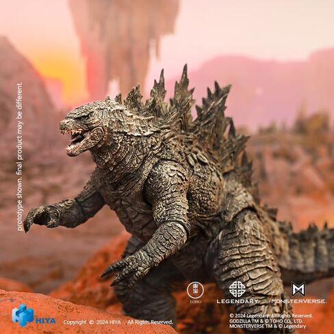 Hiya Toys Godzilla x Kong: الإمبراطورية الجديدة - سلسلة Gozilla Re-Evolved الرائعة تعرض شخصية الحركة الحصرية in Kuwait
