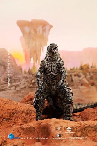 Hiya Toys Godzilla x Kong: الإمبراطورية الجديدة - سلسلة Gozilla Re-Evolved الرائعة تعرض شخصية الحركة الحصرية in Kuwait