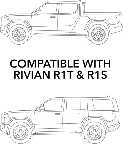 المصابيح الخلفية بلون دخاني PPF لـ Rivian R1T وRivian R1S، دخان خفيف 70% VLT - غطاء مصباح ذيل سموكي - واقي طبقة حماية طلاء متين 8 مل in Kuwait