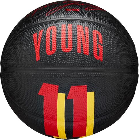 ويلسون لكرة السلة، NBA Player Icon Mini، تراي يونج، أتلانتا هوكس، خارجي وداخلي in Saudi Arabia