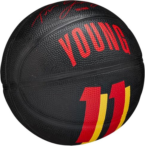 ويلسون لكرة السلة، NBA Player Icon Mini، تراي يونج، أتلانتا هوكس، خارجي وداخلي in Saudi Arabia