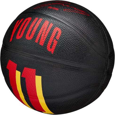 ويلسون لكرة السلة، NBA Player Icon Mini، تراي يونج، أتلانتا هوكس، خارجي وداخلي in Saudi Arabia