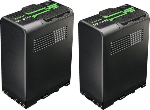 بطارية Kastar BP-U100 قطعة واحدة بديلة لسوني PMW-EX3 PMW-EX3R PMW-EX160 PMW-EX260 PMW-EX280 PMW-F3 PMW-F3K PMW-F3L XDCAM EX HD422 PHU-60K ILME-FX6 PXW-FS5 PXW-FS5K PXW-FS5M2 PXW-FS7 PXW-FS7K in Kuwait