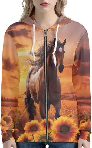 WELLFLYHOM Y2k Hoodie Women Zip Up Sweatshirt Long Sleeve Shirt Hooded Cardigan in Saudi Arabia