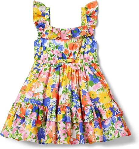 Janie and Jack Girls Floral Dress (Toddler/Little Big Kids) in Saudi Arabia