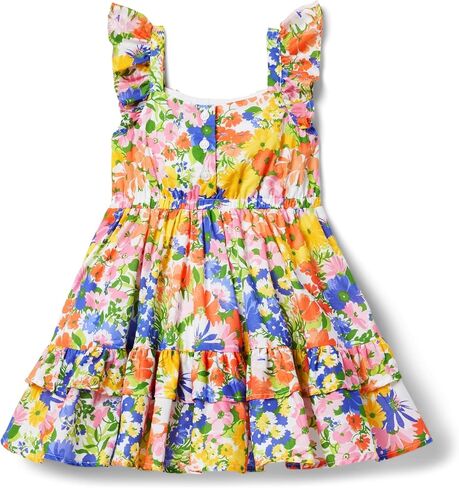 Janie and Jack Girls Floral Dress (Toddler/Little Big Kids) in Saudi Arabia