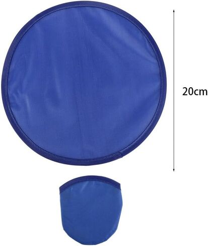 Kopida Folding Fans 3PCS Portable Foldable Round Fans Flying Handheld Hand Disk Decorative Fans Flying Disk with Pocket Round Nylon for Outdoor Circular Fan in Saudi Arabia