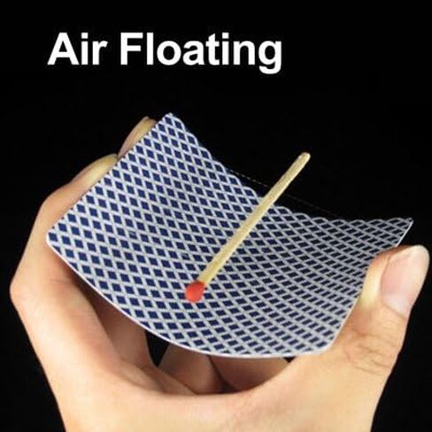 MilesMagic Magician's Invisible Air Floating Match Stick Gimmick Prop Toothpick on Card Magic Trick in Saudi Arabia