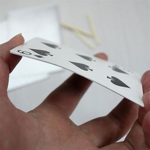 MilesMagic Magician's Invisible Air Floating Match Stick Gimmick Prop Toothpick on Card Magic Trick in Saudi Arabia