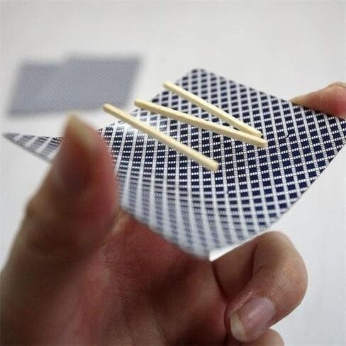MilesMagic Magician's Invisible Air Floating Match Stick Gimmick Prop Toothpick on Card Magic Trick in Saudi Arabia
