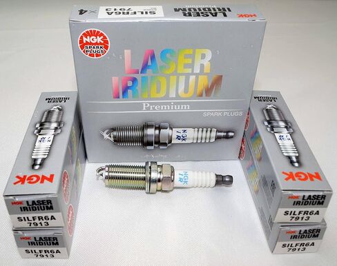 NGK (7913) SILFR6A Spark Plug - Pack of 4 in Saudi Arabia
