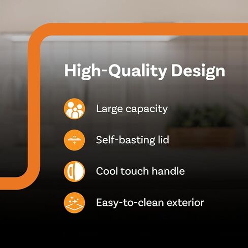 CC-R-1000-16QT فرن تحميص بيضاوي سعة 16 لترًا مع غطاء ذاتي التغطية، فرن كهربائي من الفولاذ المقاوم للصدأ in Kuwait