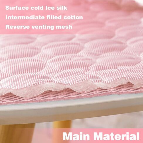 Dog Cooling Mats Pet Cooling Mats Dog Sleeping Mats Dog Cooling Pads Dog Bed Mats Cat Bed Mats Cats Cooling Pad Cool Self Cooling Mat Pet Summer Cooling Mat Sleeping Pad(28x22''/70x55cm, Pink) in Saudi Arabia