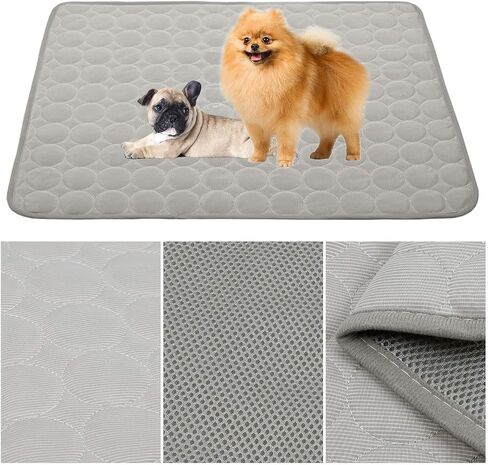 Dog Cooling Mats Pet Cooling Mats Dog Sleeping Mats Dog Cooling Pads Dog Bed Mats Cat Bed Mats Cats Cooling Pad Cool Self Cooling Mat Pet Summer Cooling Mat Sleeping Pad(28x22''/70x55cm, Pink) in Saudi Arabia