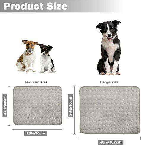 Dog Cooling Mats Pet Cooling Mats Dog Sleeping Mats Dog Cooling Pads Dog Bed Mats Cat Bed Mats Cats Cooling Pad Cool Self Cooling Mat Pet Summer Cooling Mat Sleeping Pad(28x22''/70x55cm, Pink) in Saudi Arabia