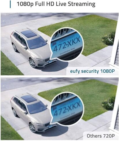 eufy Security eufyCam 2C Wireless Home Security Add-on Camera, Requires HomeBase 2, 180-Day Battery Life, HomeKit Compatibility, 1080p HD, No Monthly Fee (Renewed) in Kuwait